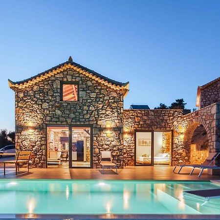 Gerakada Exclusive-Seaview Villa With Private Pool Koróni Exterior foto
