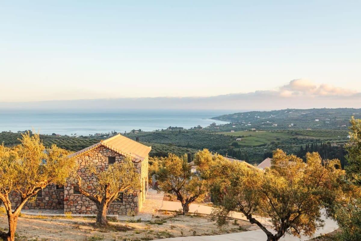 Gerakada Exclusive-Seaview Villa With Private Pool Koróni Exterior foto