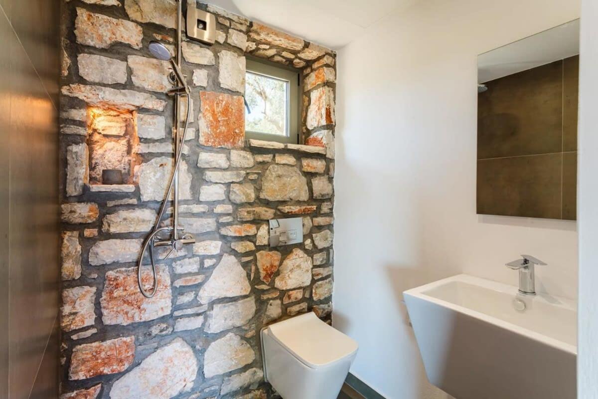 Gerakada Exclusive-Seaview Villa With Private Pool Koróni Exterior foto