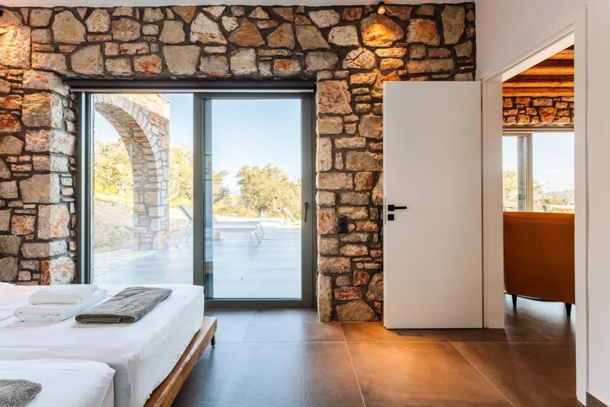 Gerakada Exclusive-Seaview Villa With Private Pool Koróni Exterior foto