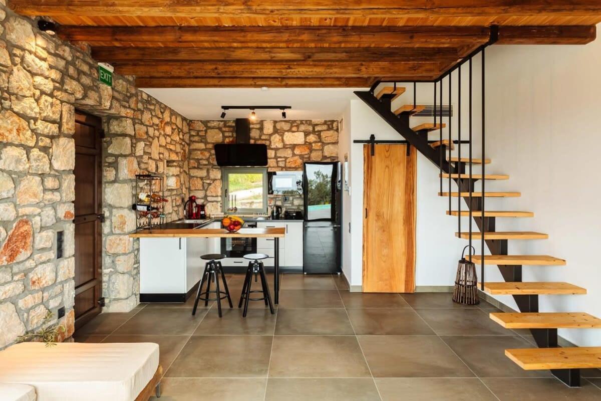 Gerakada Exclusive-Seaview Villa With Private Pool Koróni Exterior foto