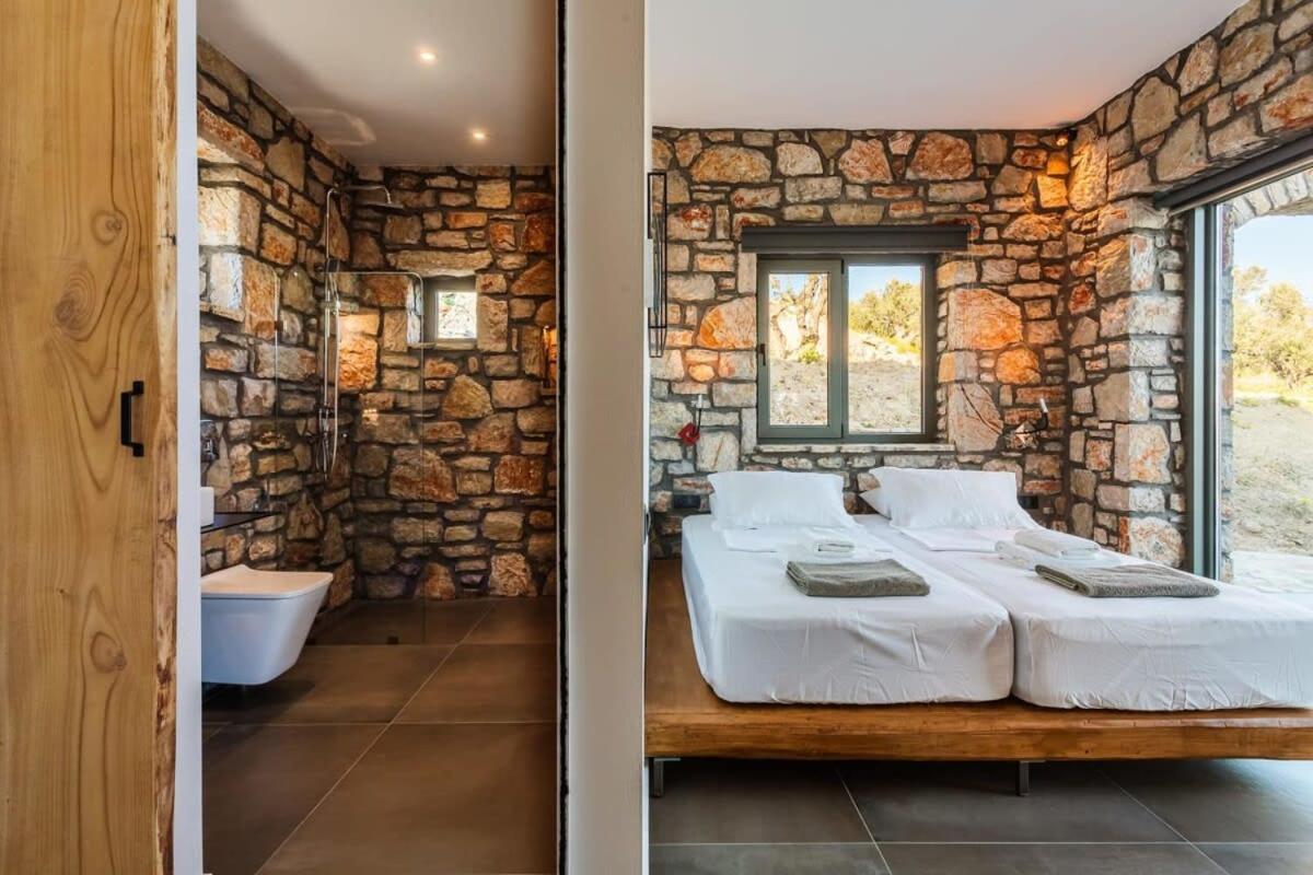 Gerakada Exclusive-Seaview Villa With Private Pool Koróni Exterior foto